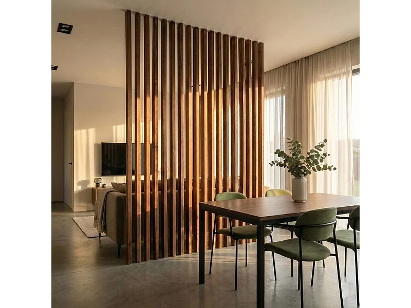 Set 6 Listelli Legno Termotrattato Thermo-Wood 45x90 mm h300 cm - Alta StabilitÃ 