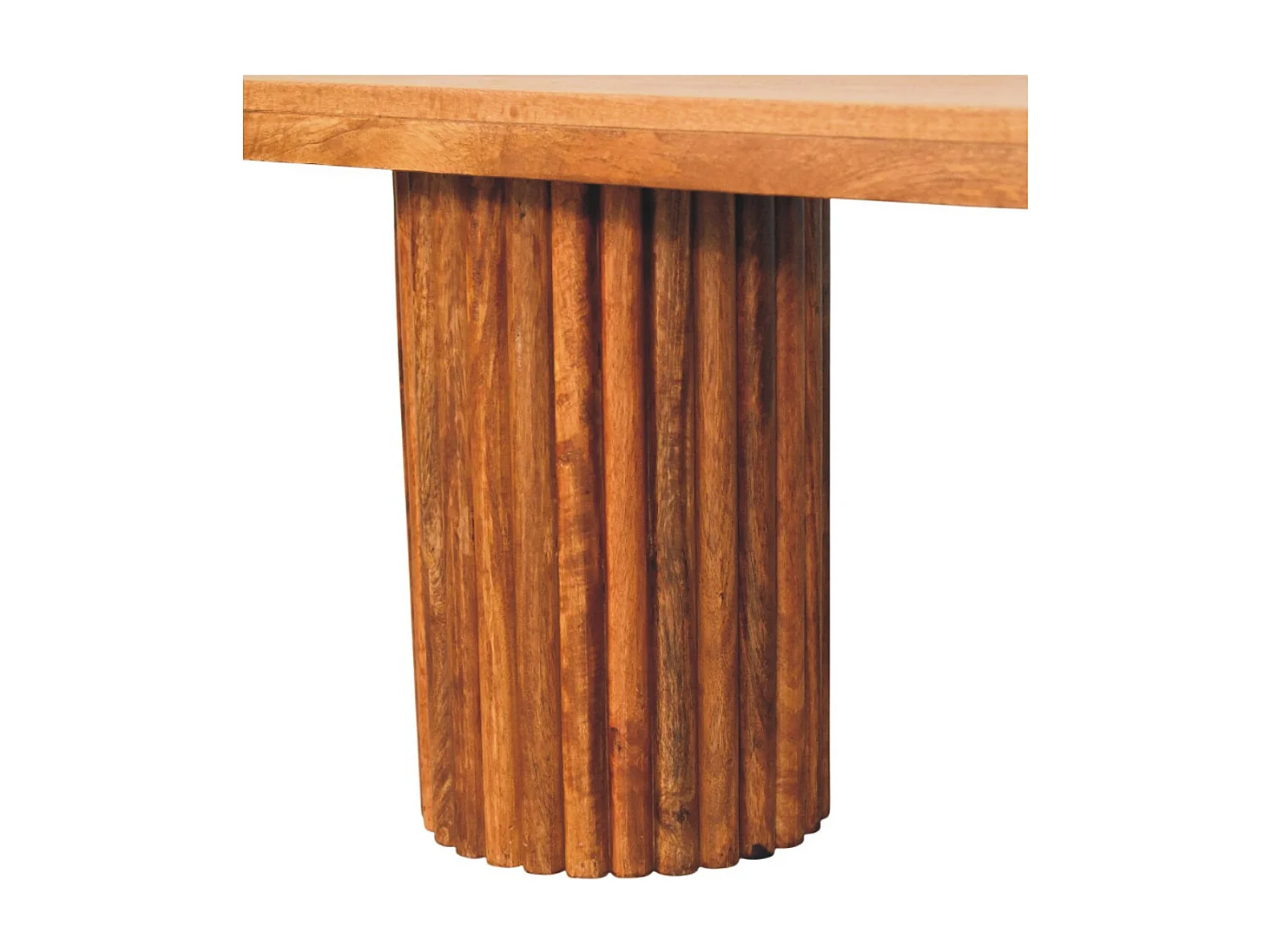 Artisan Furniture Bank Astoria met geribbelde zijkanten, chocoladebruin