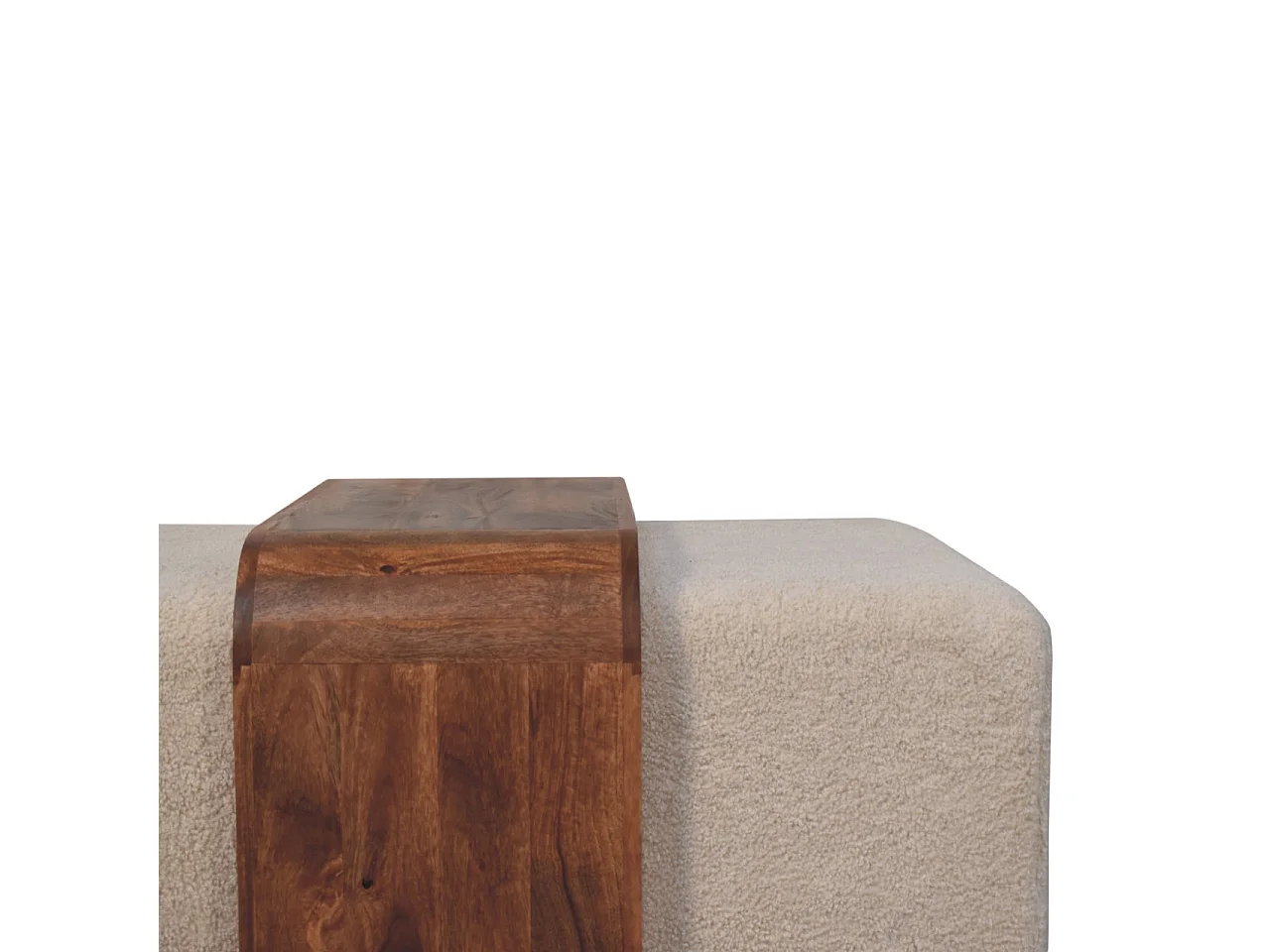 Artisan Furniture Banc Arden Duo, bois massif, brun chocolat, table en bois