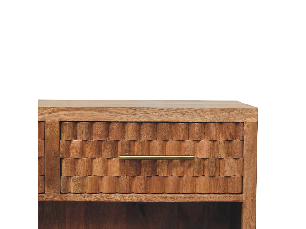 Artisan Furniture Meuble à chaussures d’entrée sculpté Cadiz