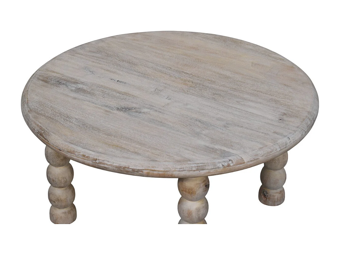 Artisan Furniture Table basse Spindle en chêne salé
