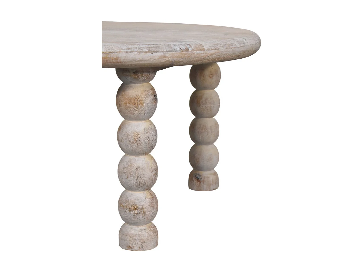 Artisan Furniture Table basse Spindle en chêne salé