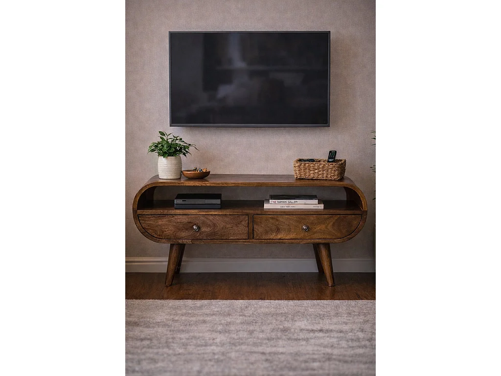 Artisan Furniture Module moyen à 2 tiroirs à bords arrondis