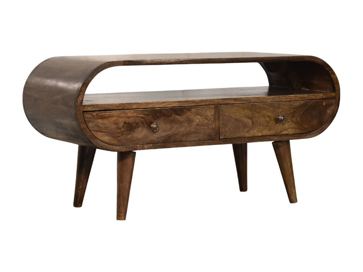 Artisan Furniture Module moyen à 2 tiroirs à bords arrondis