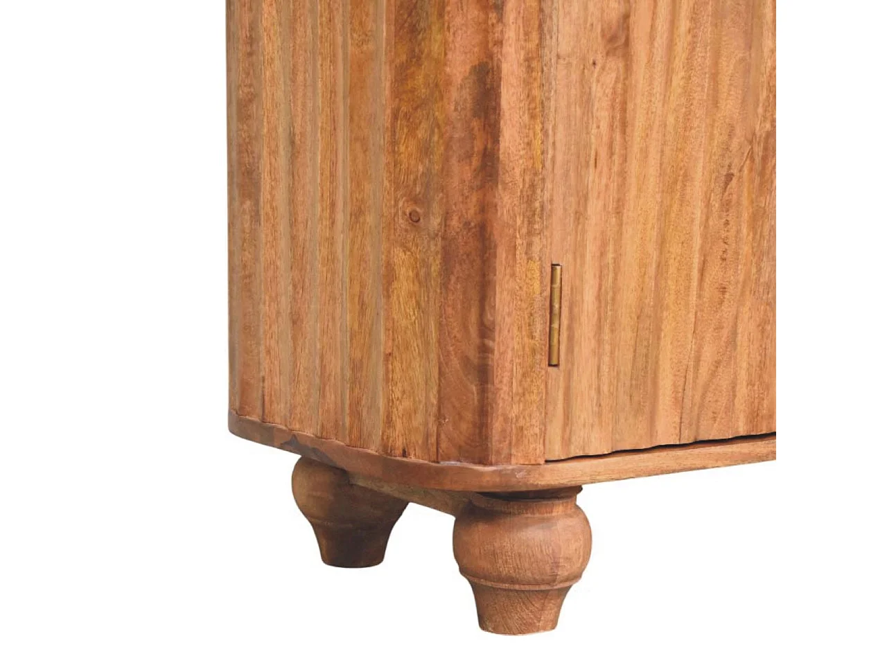 Artisan Furniture Buffet Montara, bois massif, brun chaud, 3 tiroirs, 2 portes et 4 étagères