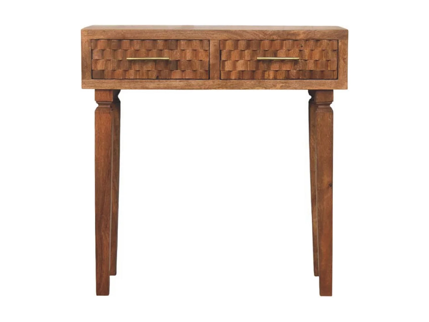 Artisan Furniture Console sculptée Cadiz à deux tiroirs