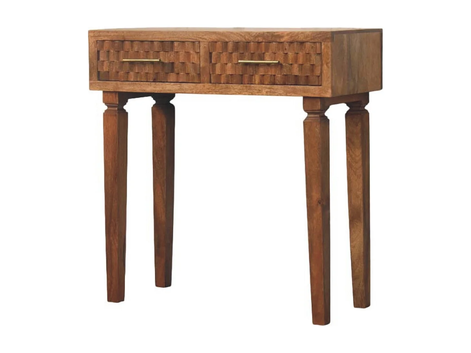 Artisan Furniture Console sculptée Cadiz à deux tiroirs