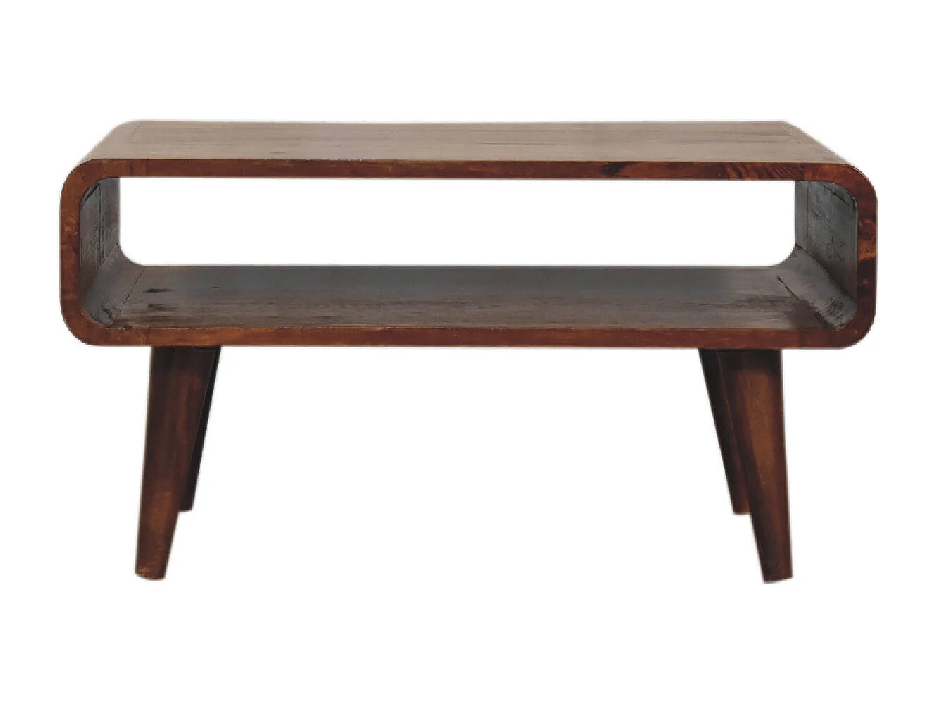 Artisan Furniture Meuble TV ouvert en finition Chestnut