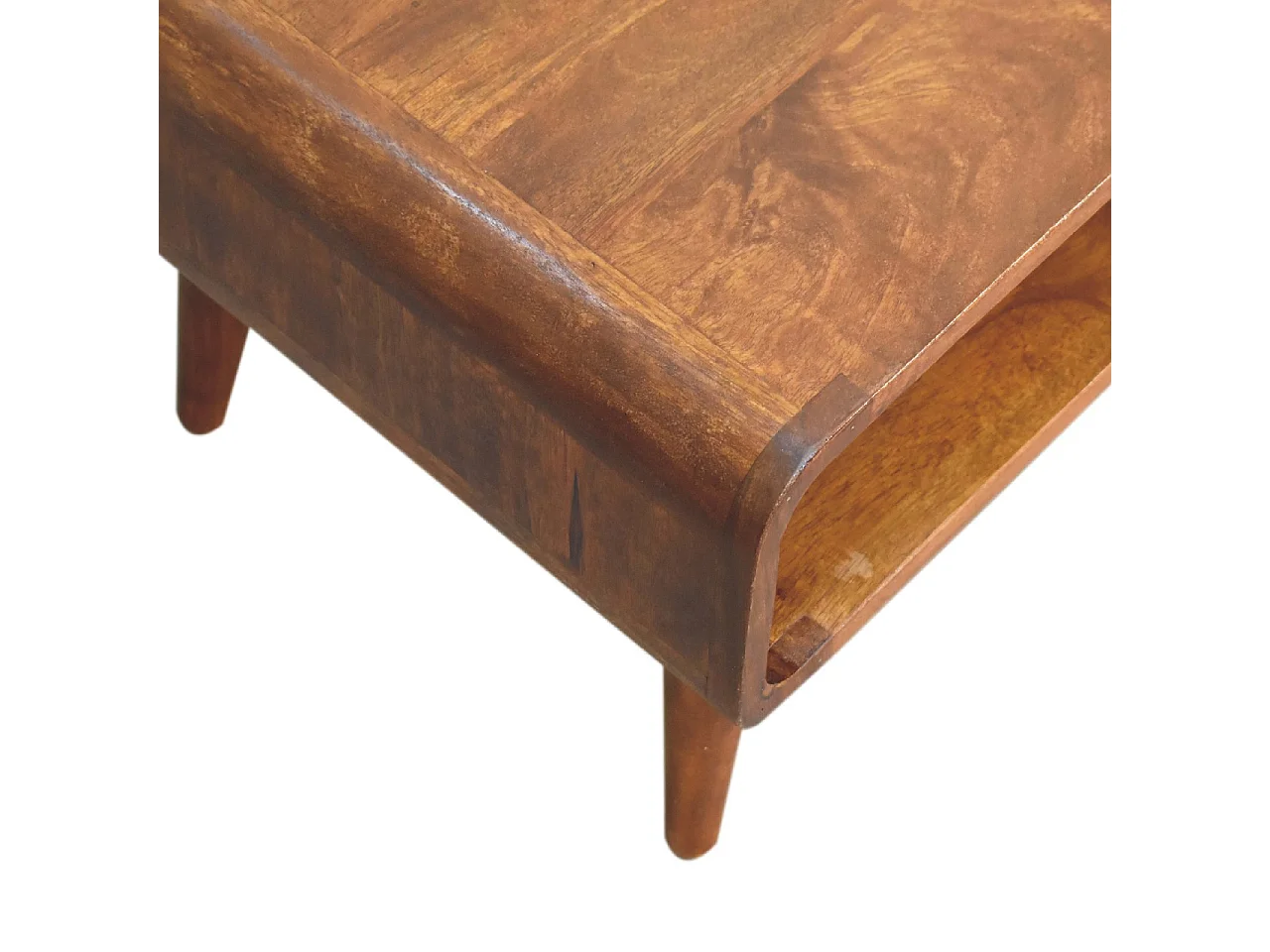 Artisan Furniture Meuble TV ouvert en finition Chestnut