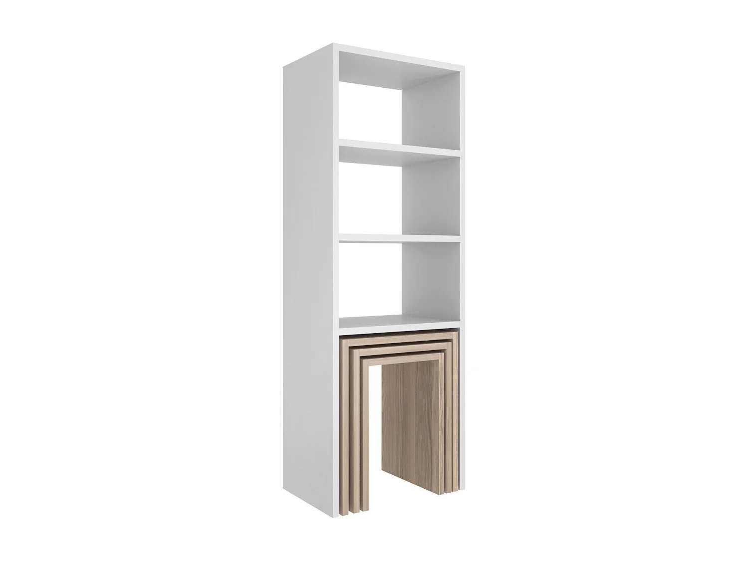 Bücherregal Melo Cordoba Weiß
