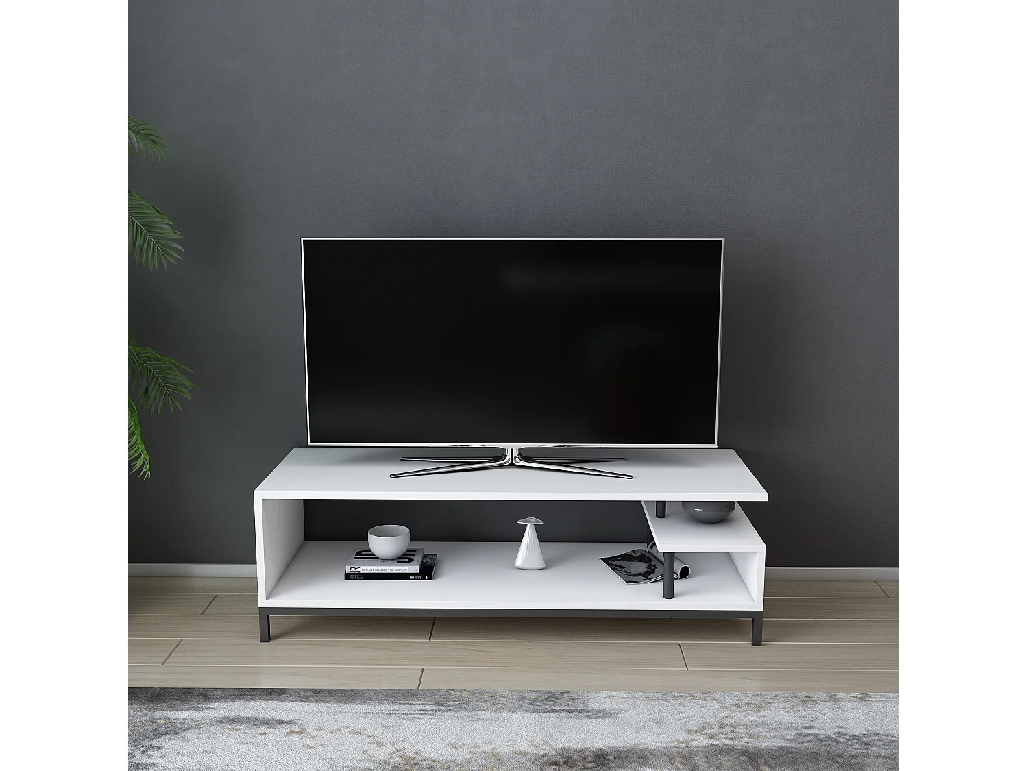 Decorotika Reilly  TV Unit for TV's up to 55 inch