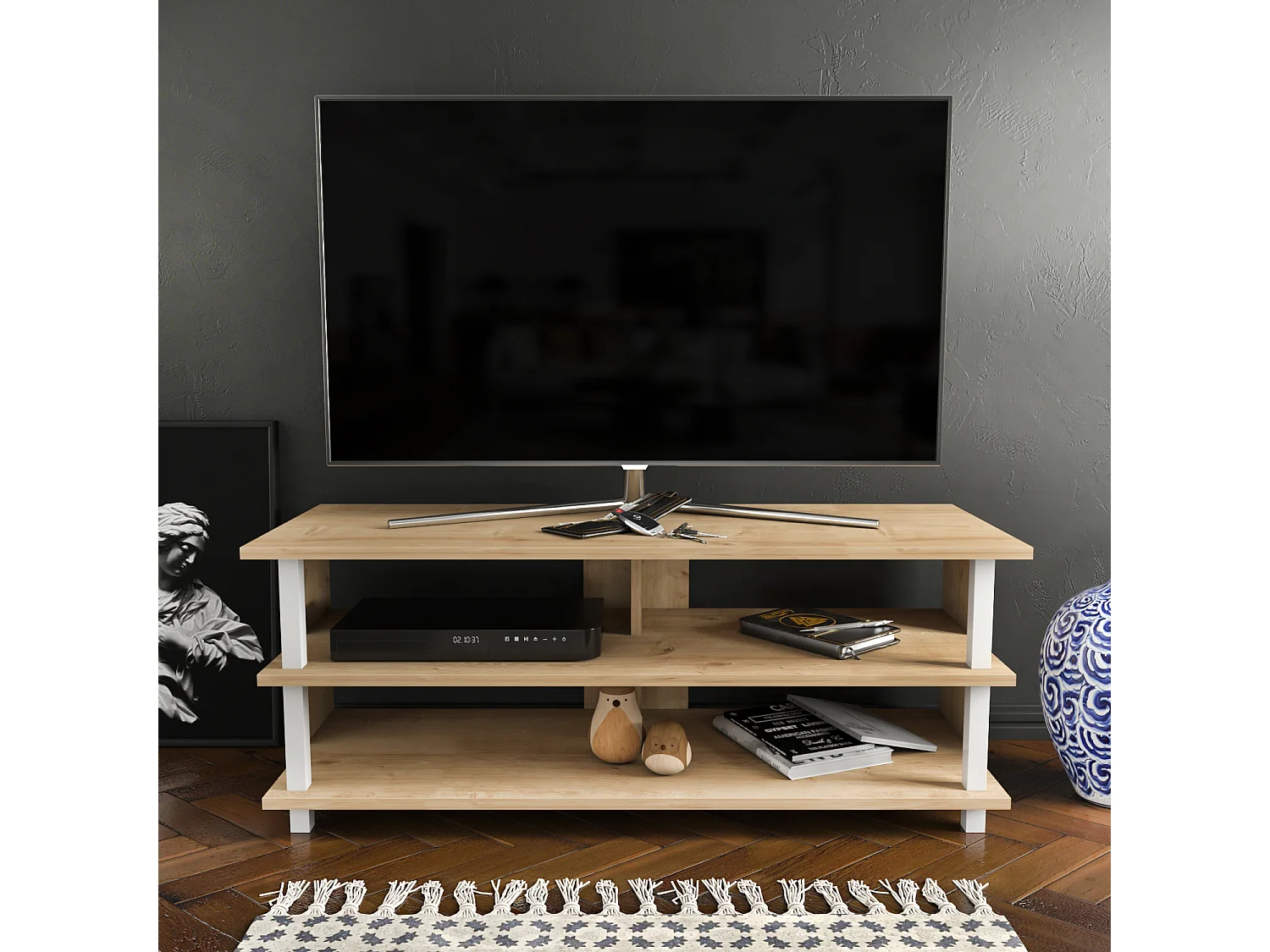 Decorotika Pueblo  TV Unit for TV's up to 55 inches
