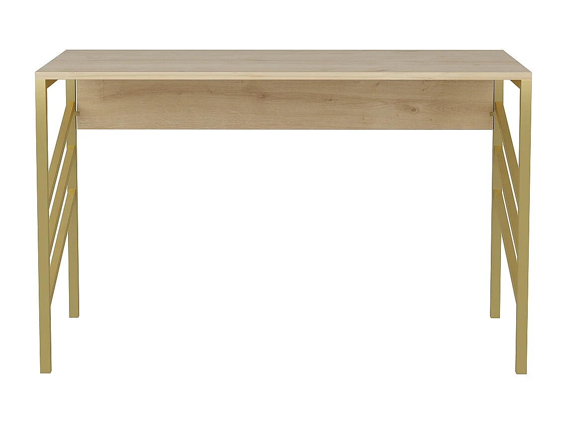Bureau Josephine avec le cadre en métal - 75 cm h x 120 cm l x 60 p