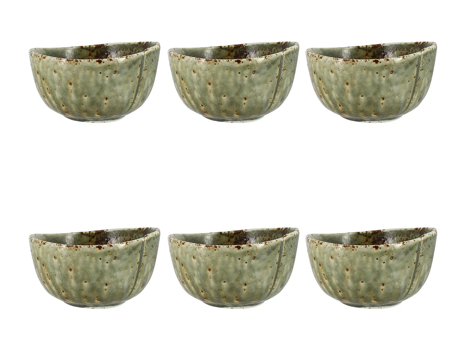 Ogo Living - Lot 6 Coupelles Sigma 16cm En Porcelaine