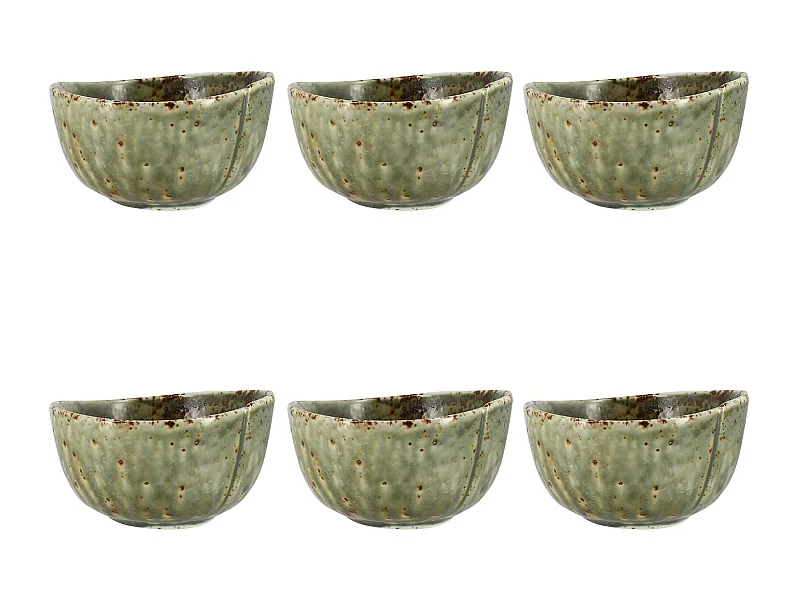 Ogo Living - Lot 6 Coupelles Sigma 16cm En Porcelaine