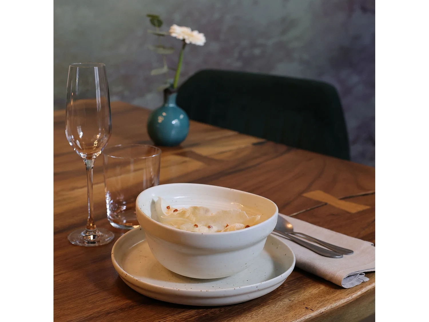 Ogo Living - Lot 6 Coupelles Ora 15.5cm En Porcelaine Beige