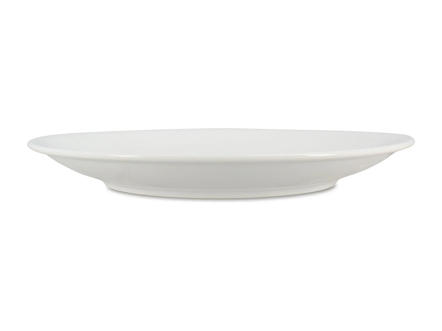 Ogo Living - Lot 6 Assiettes Plates Omega 18cm En Porcelaine Blanche