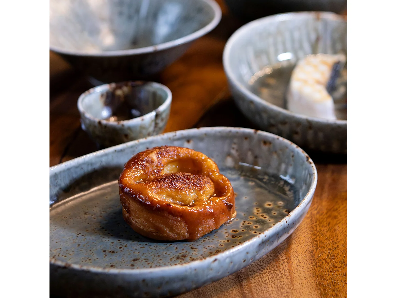 Ogo Living - Lot 6 Assiettes Ovales Sigma 23.5x15.5cm En Porcelaine