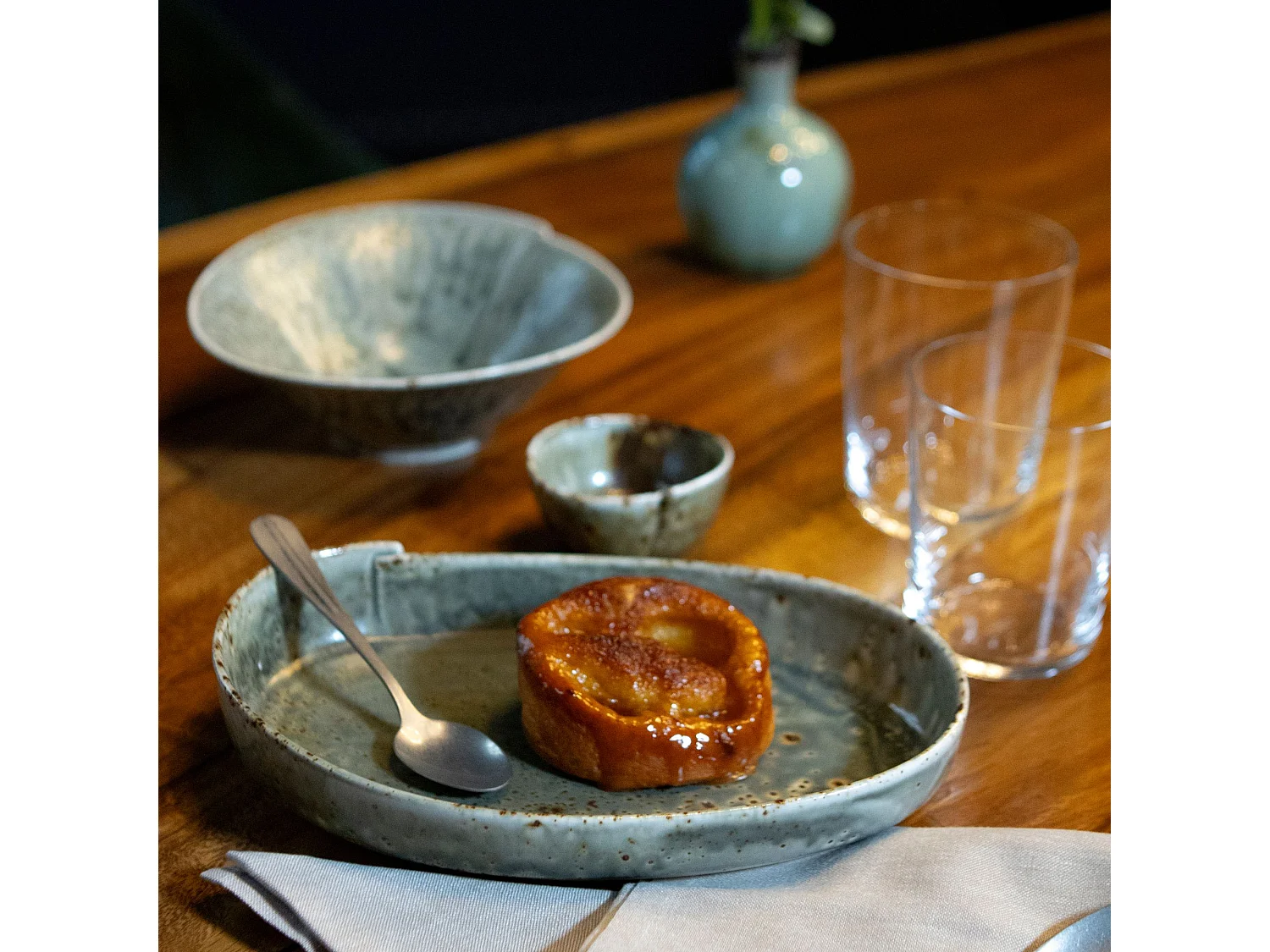 Ogo Living - Lot 6 Assiettes Ovales Sigma 23.5x15.5cm En Porcelaine