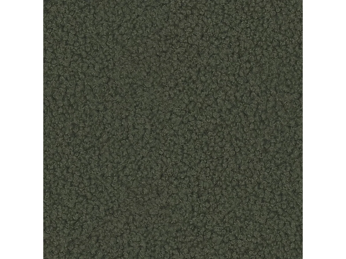 Canapé D'angle Rubano Vert En Bouclé Avec Fonction De Couchage