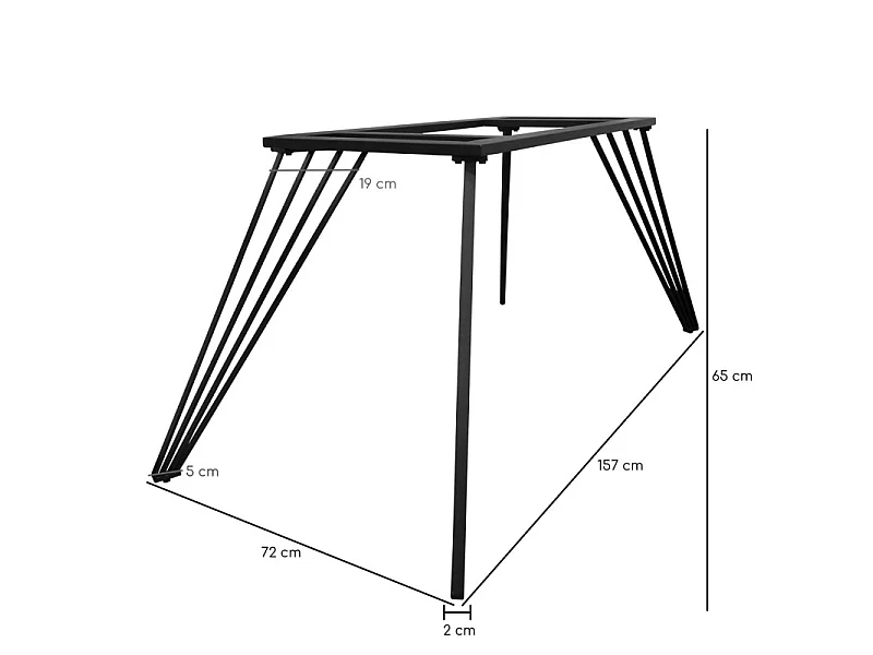 Table extensible 160 à 240 cm verre bullé gris anthracite pieds filaires - ATLANTA 01