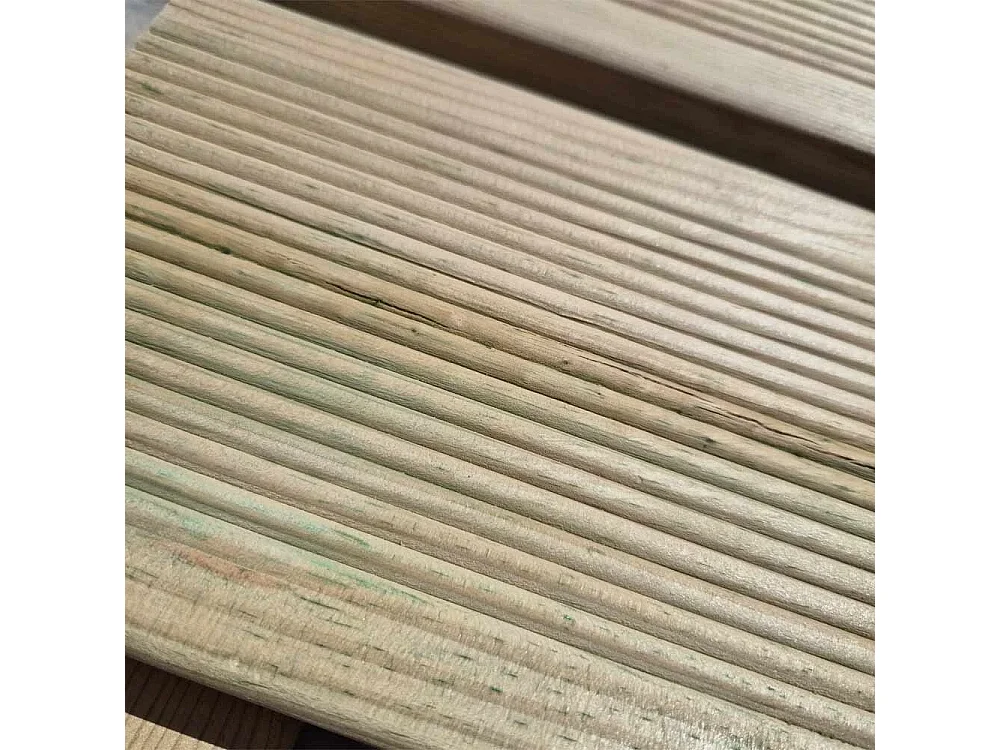 Pedana doccia antiscivolo in legno 60x60 cm, Made in Italy