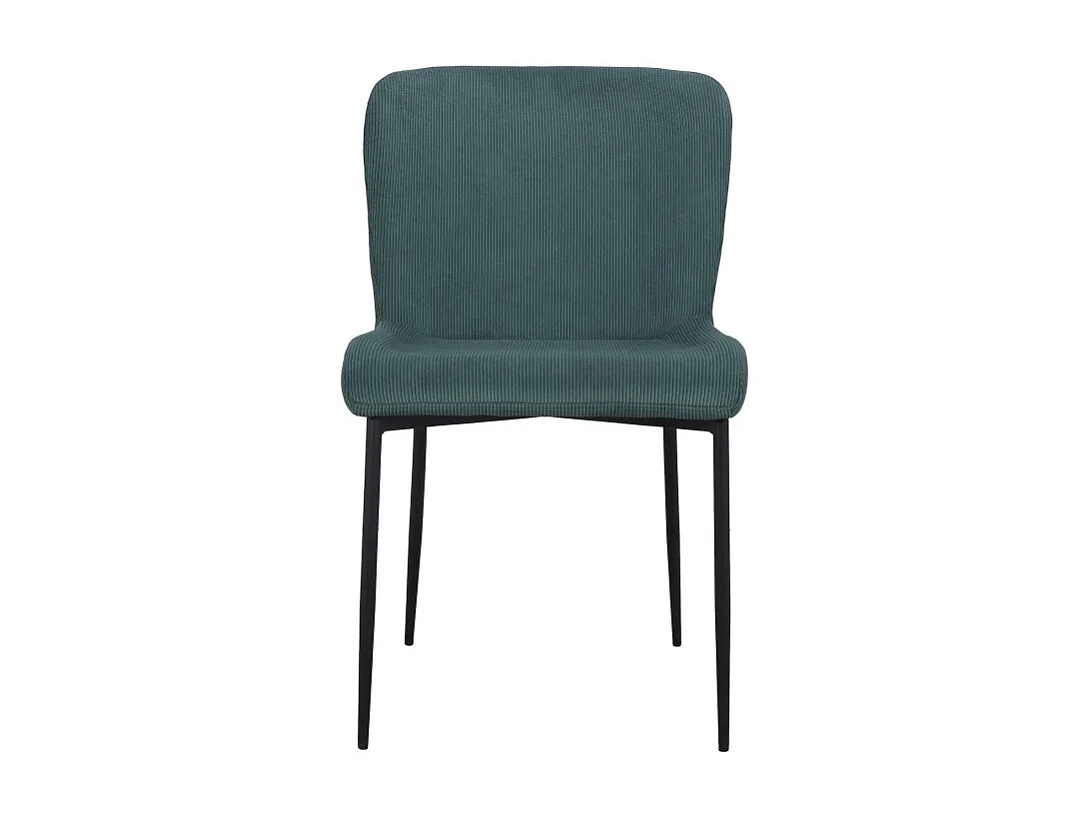 Set di 2 sedie in velluto verde – collezione Georgia