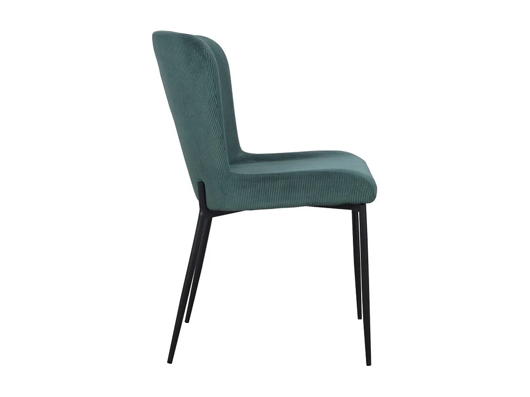 Set di 2 sedie in velluto verde – collezione Georgia