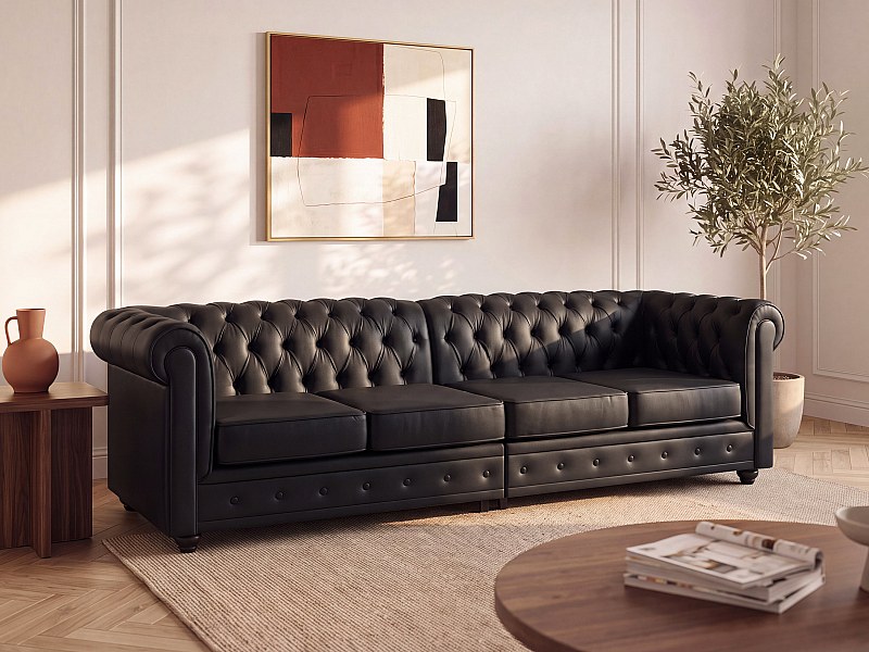 Canapé Chesterfield, Vente-unique
