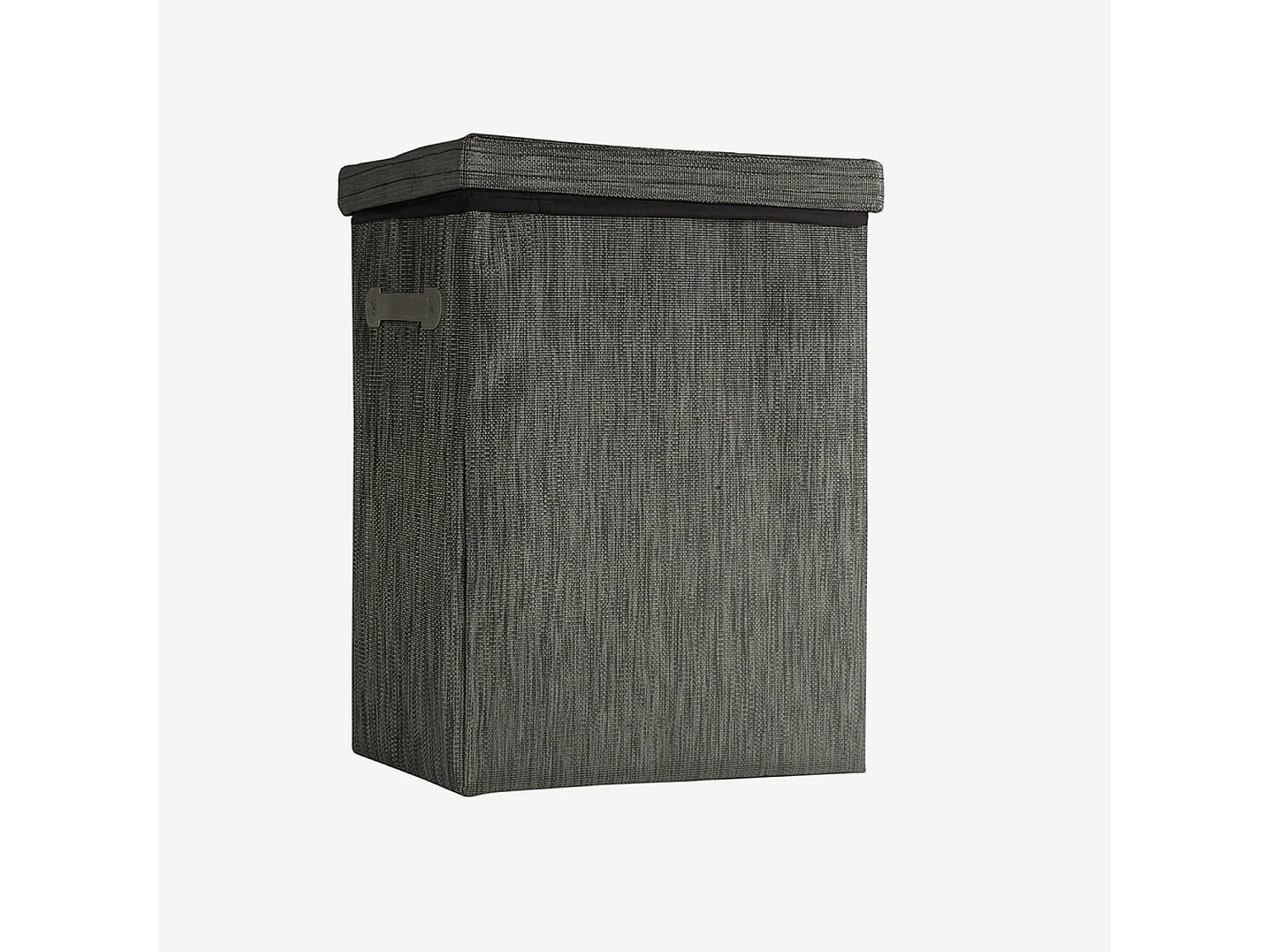 Panier à linge gris chiné grand modèle 60L - York - BATHBAZAAR