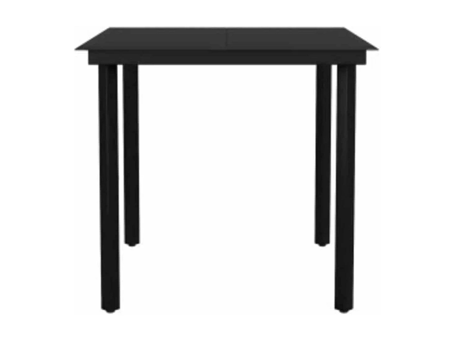 Juego de comedor jardín 5 piezas cojines ratán sintético marrón