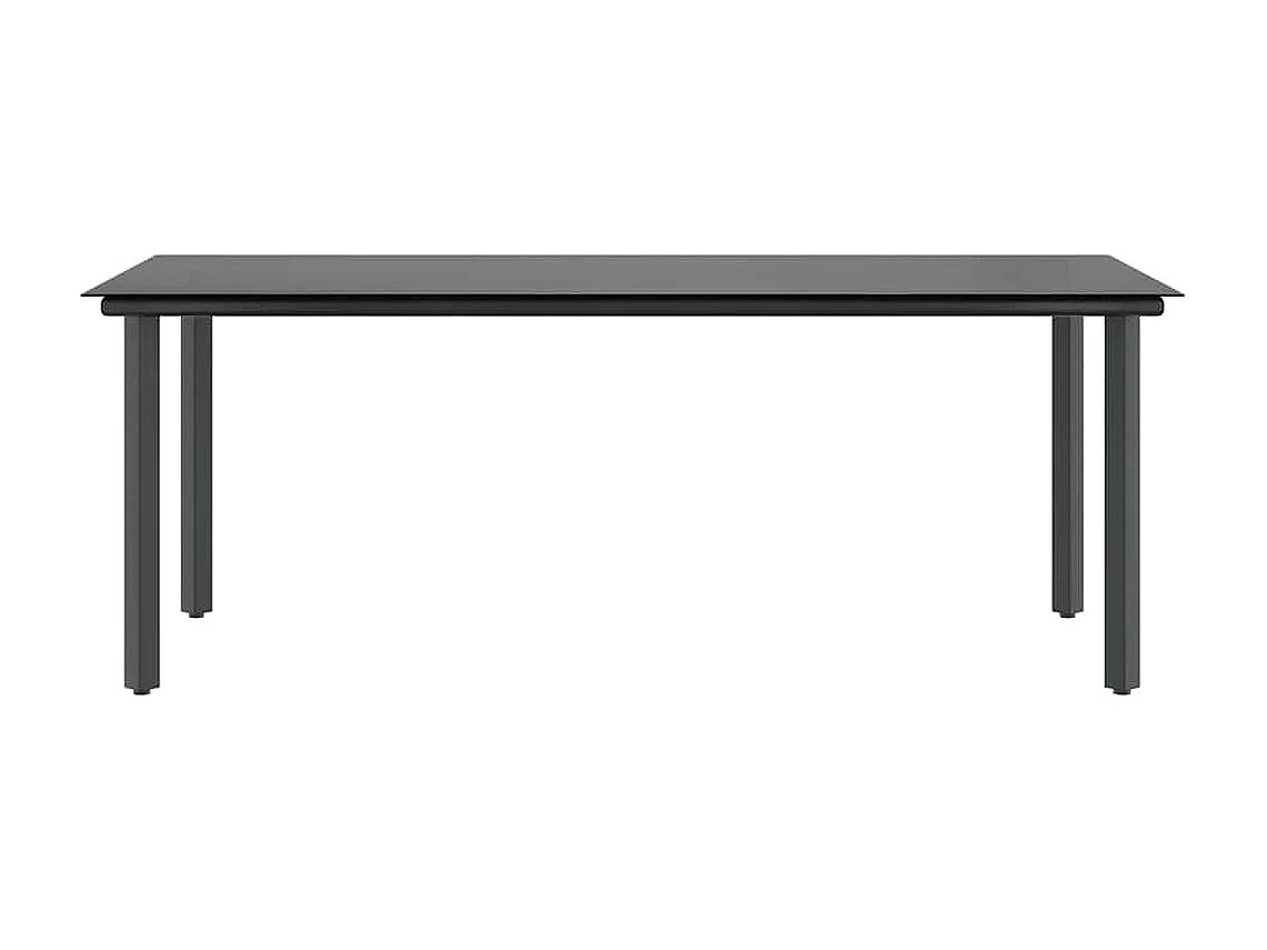 Juego comedor jardín 9 piezas cojines ratán sintético marrón