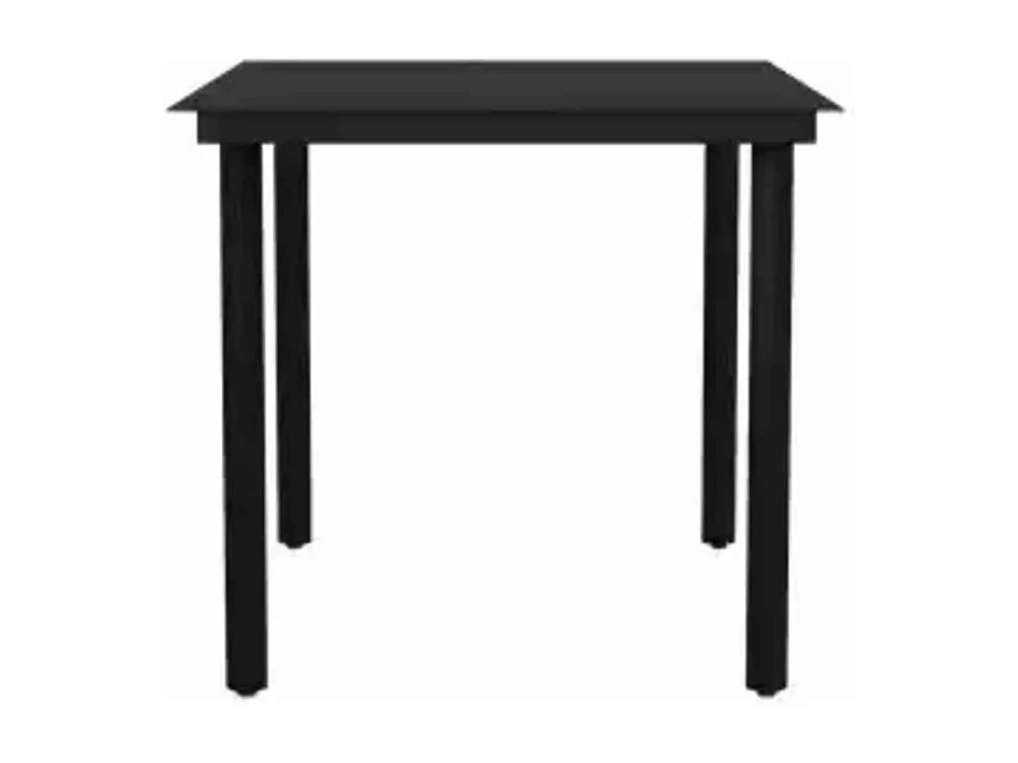 Juego comedor jardín 3 piezas cojines ratán sintético vidrio gris