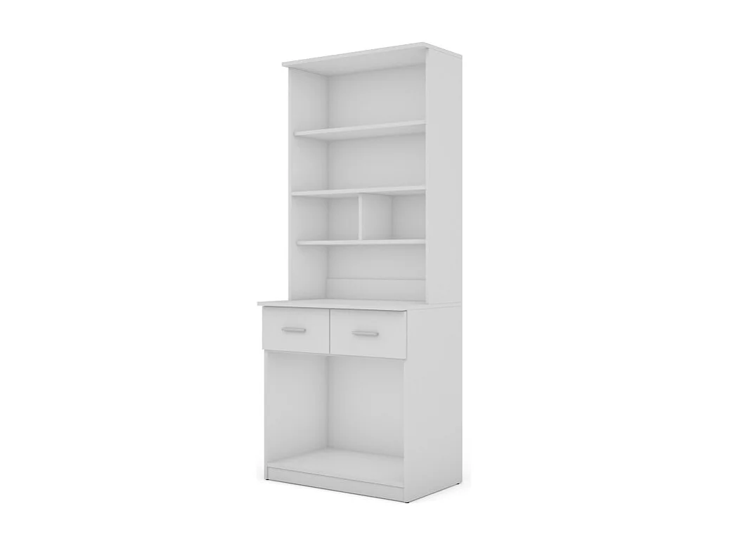 Buffet Multifonction 80 cm – Tiroirs, Armoires et Étagères, Moderne et Spacieux quincaillerie de haute qualité