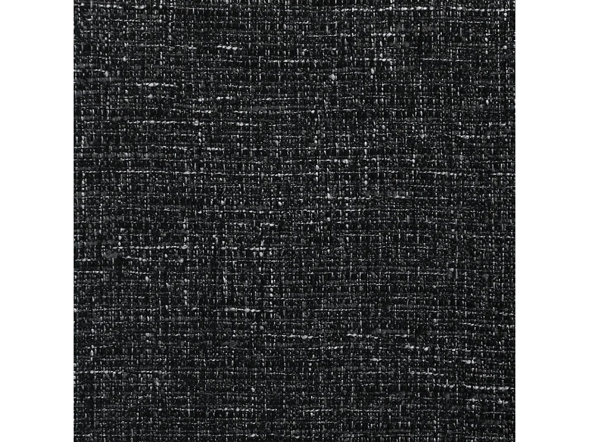 Esszimmerstühle 2er Set Nanna - Stoff (Bouclé) & Metall - Schwarz