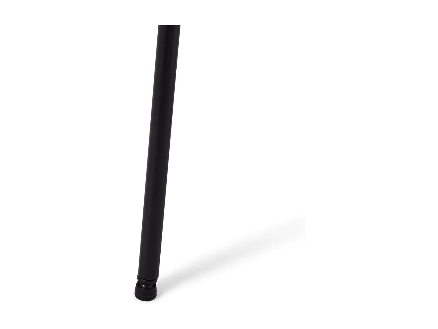 Esszimmerstühle 4er Set Teddy - Stoff (Bouclé) & Metall - Cremeweiß