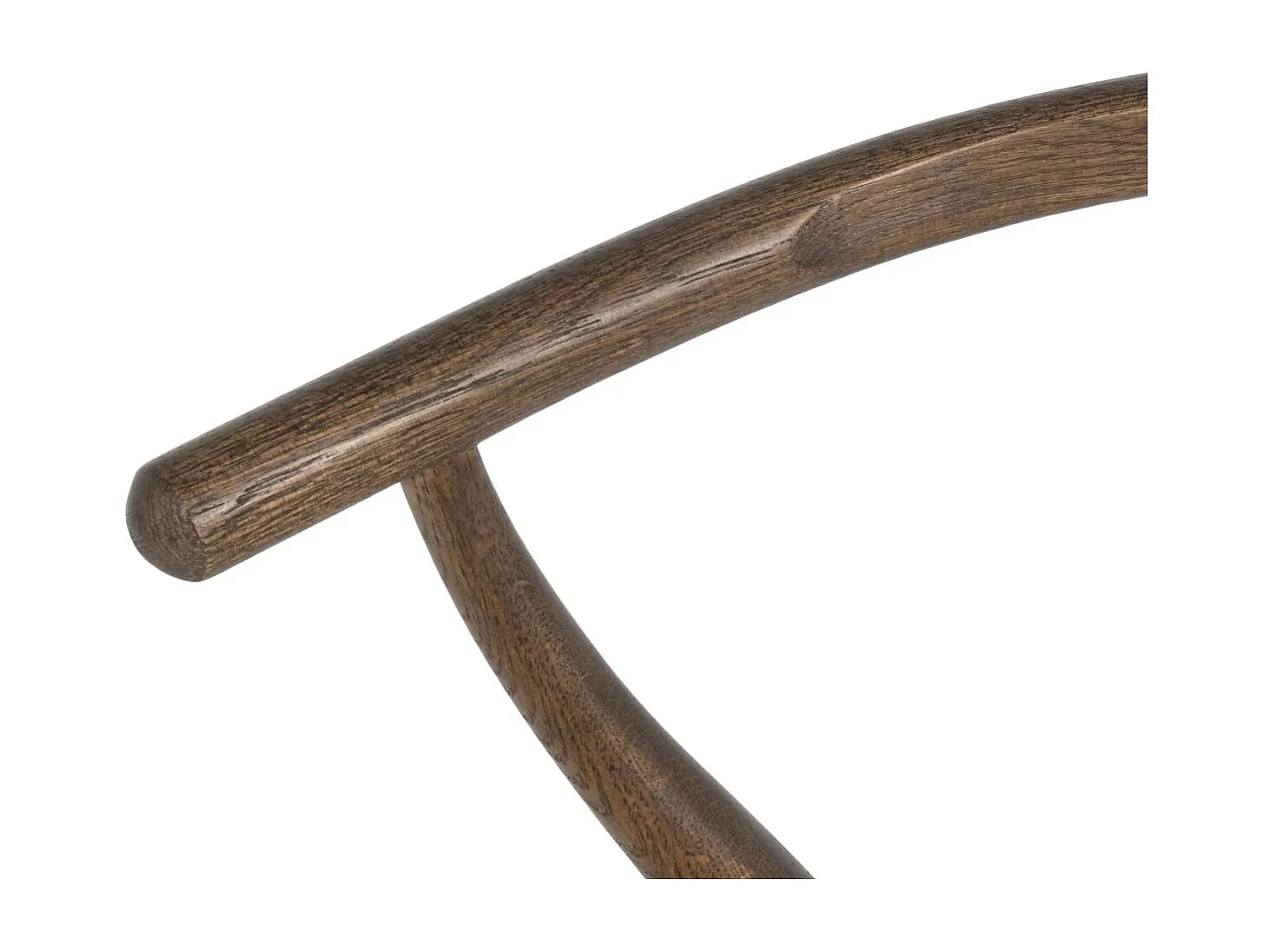 Esszimmerstühle 6er Set Nicoline - Papiergarn & Massives Eichenholz - Räuchereiche