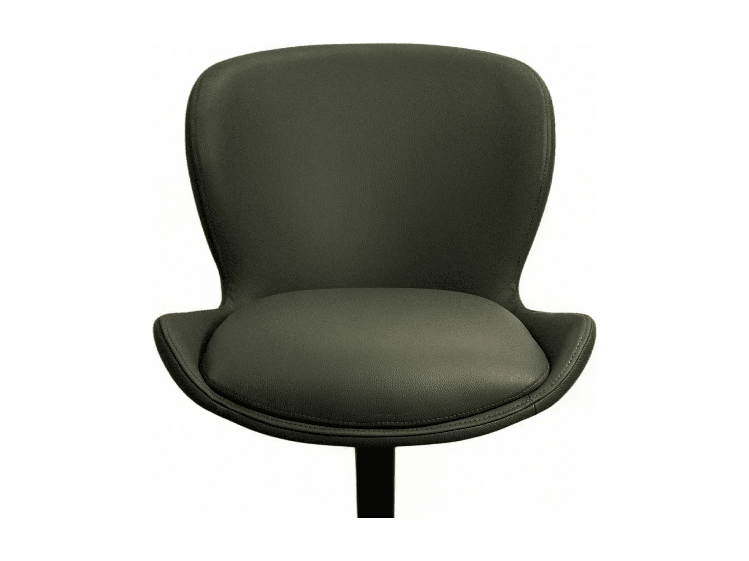 Esszimmerstühle 4er Set Nicklas - Leder & Metall - Olivgrün