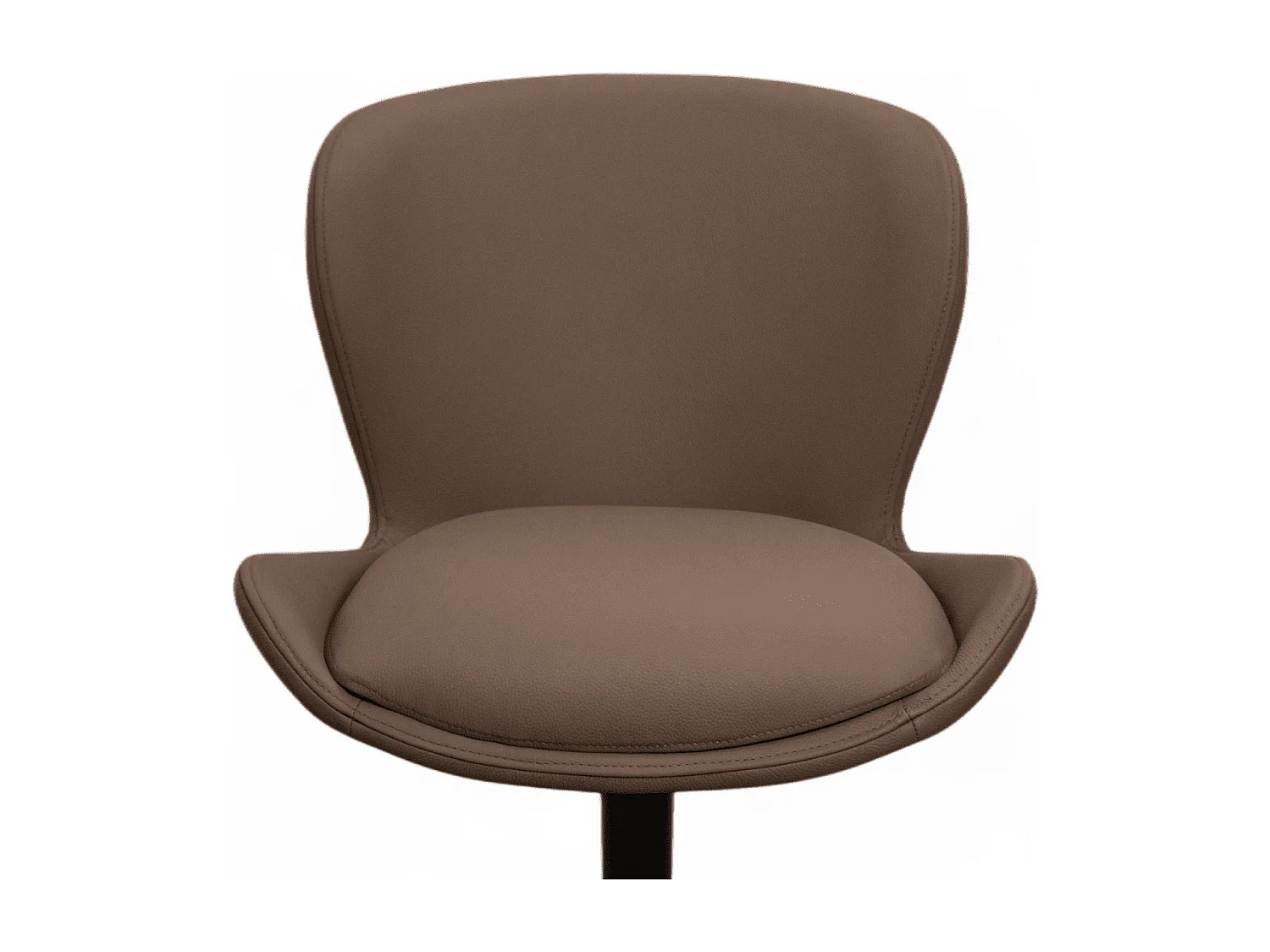 Esszimmerstühle 2er Set Nicklas - Leder & Metall - Taupe