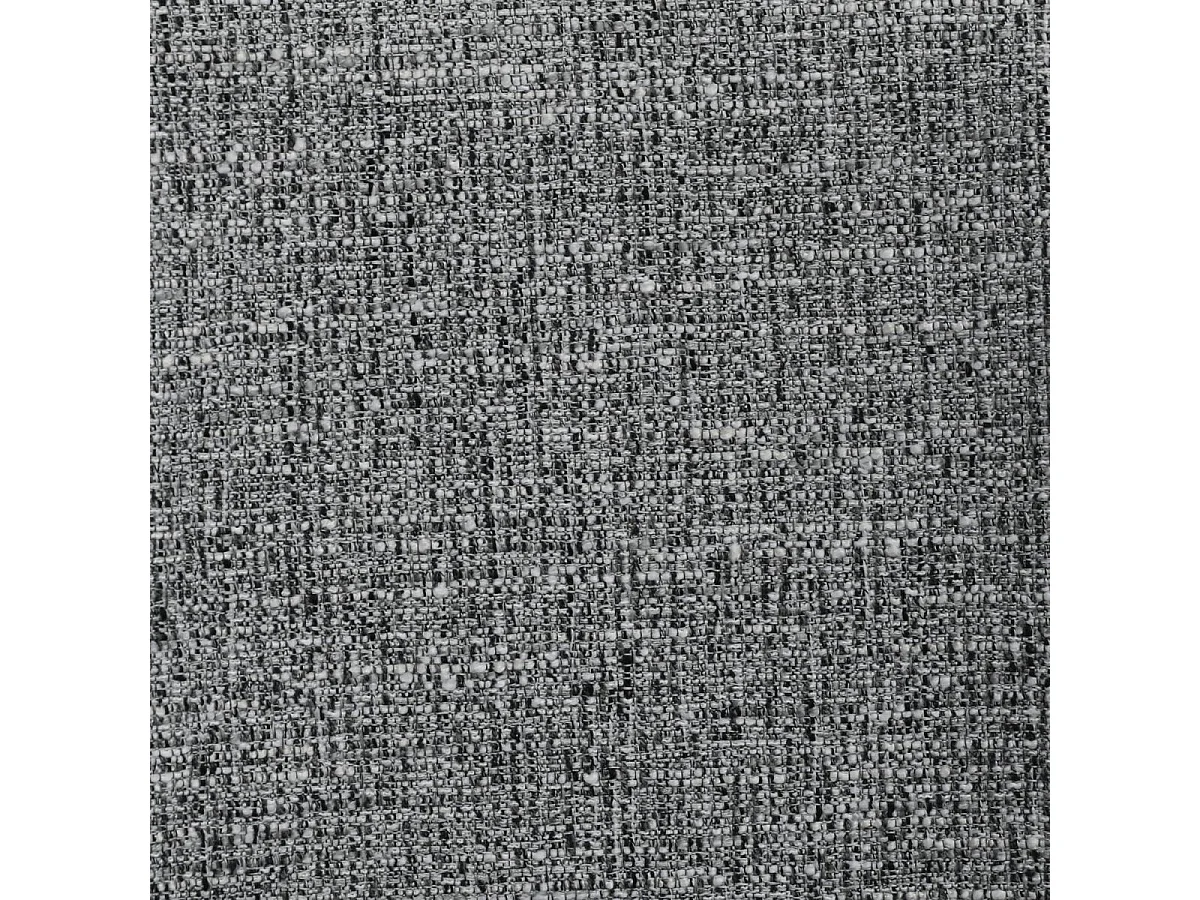 Esszimmerstühle 6er Set Nanna - Stoff (Bouclé) & Metall - Grau