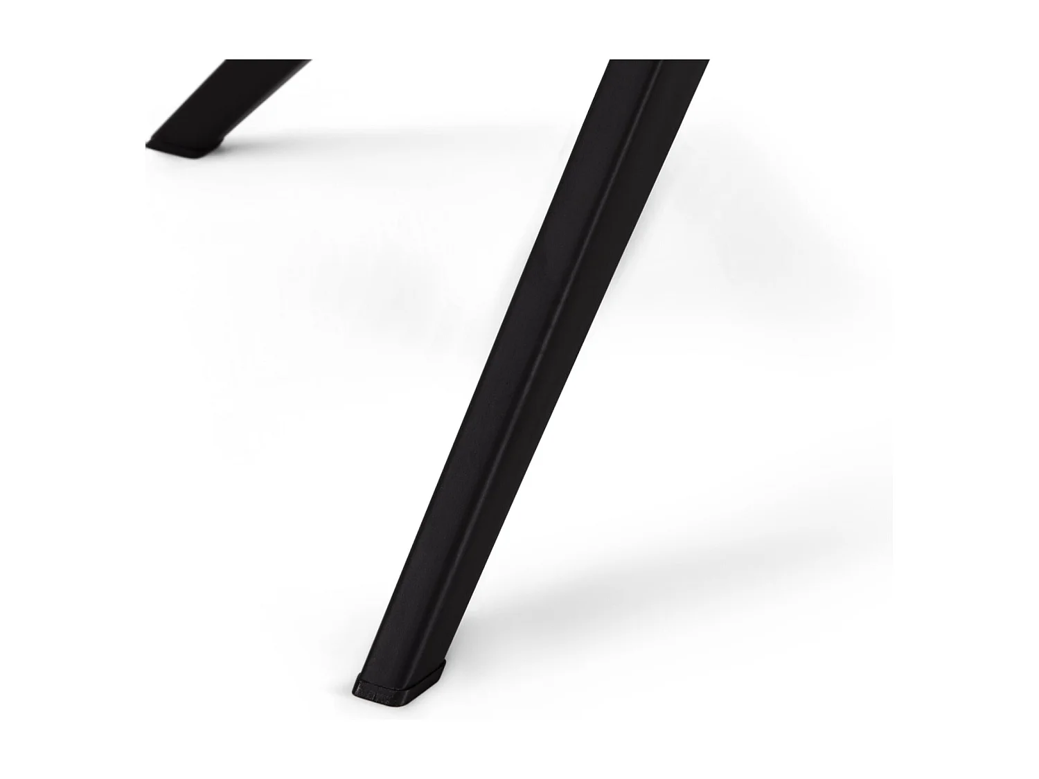 Esszimmerstühle 6er Set Helena - Stoff (Bouclé) & Metall - Cremeweiß