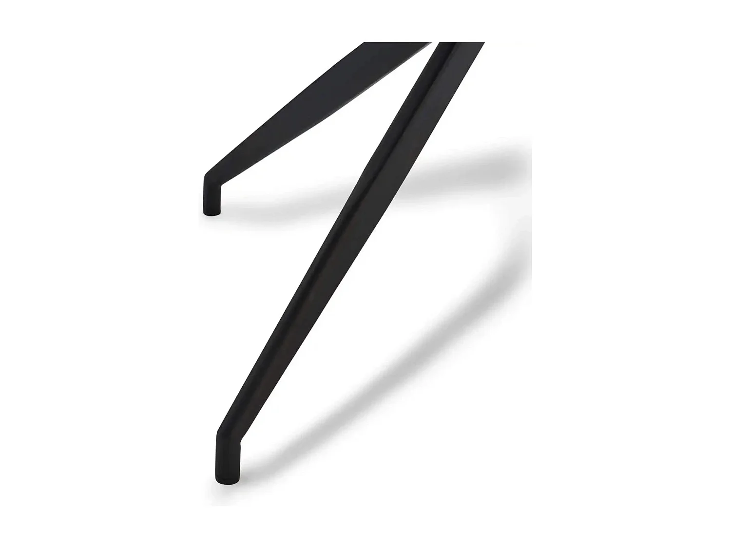 Esszimmerstühle 6er Set Isabel - Kunstleder & Metall - Cognacbraun