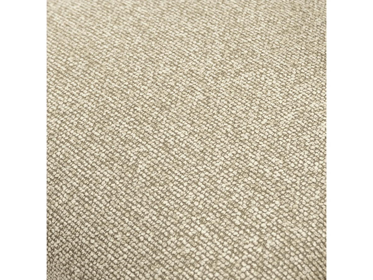 Esszimmerstühle 4er Set Nicklas - Stoff (Bouclé) & Metall - Beige