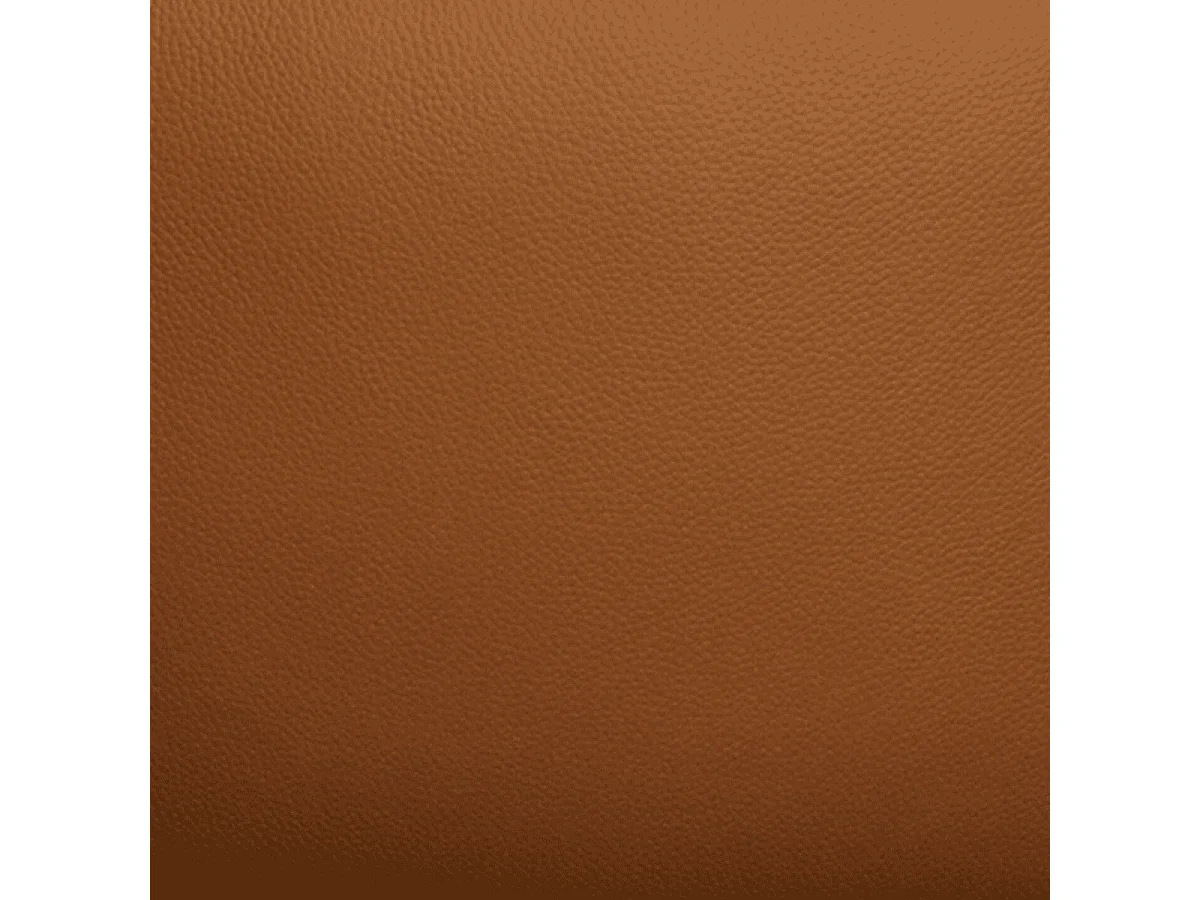 Esszimmerstuhl  Marco - Leder & Metall - Cognacbraun