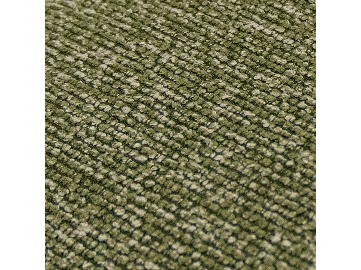 Esszimmerstühle 2er Set Nicklas - Stoff (Bouclé) & Metall - Grün