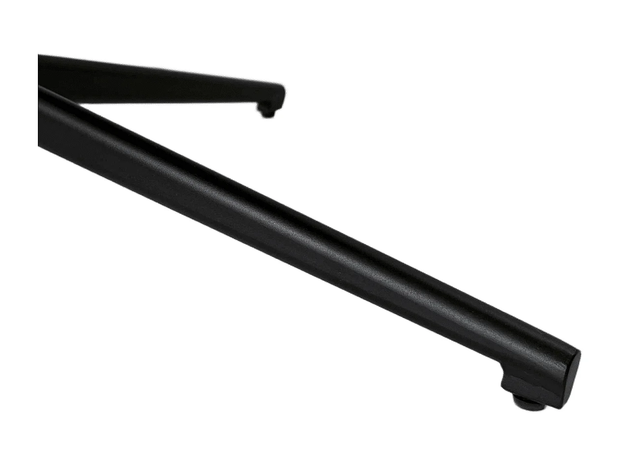 Esszimmerstuhl Marco - Leder & Metall - Olivgrün