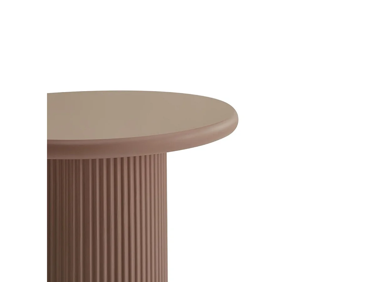 Runder Couchtich ø50 cm Mocha Mousse