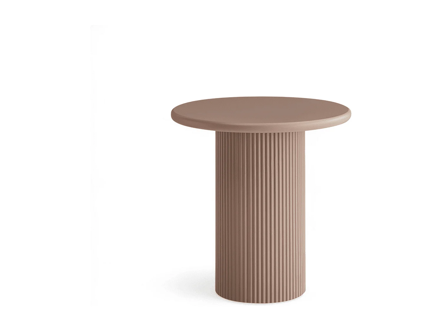 Runder Couchtich ø50 cm Mocha Mousse