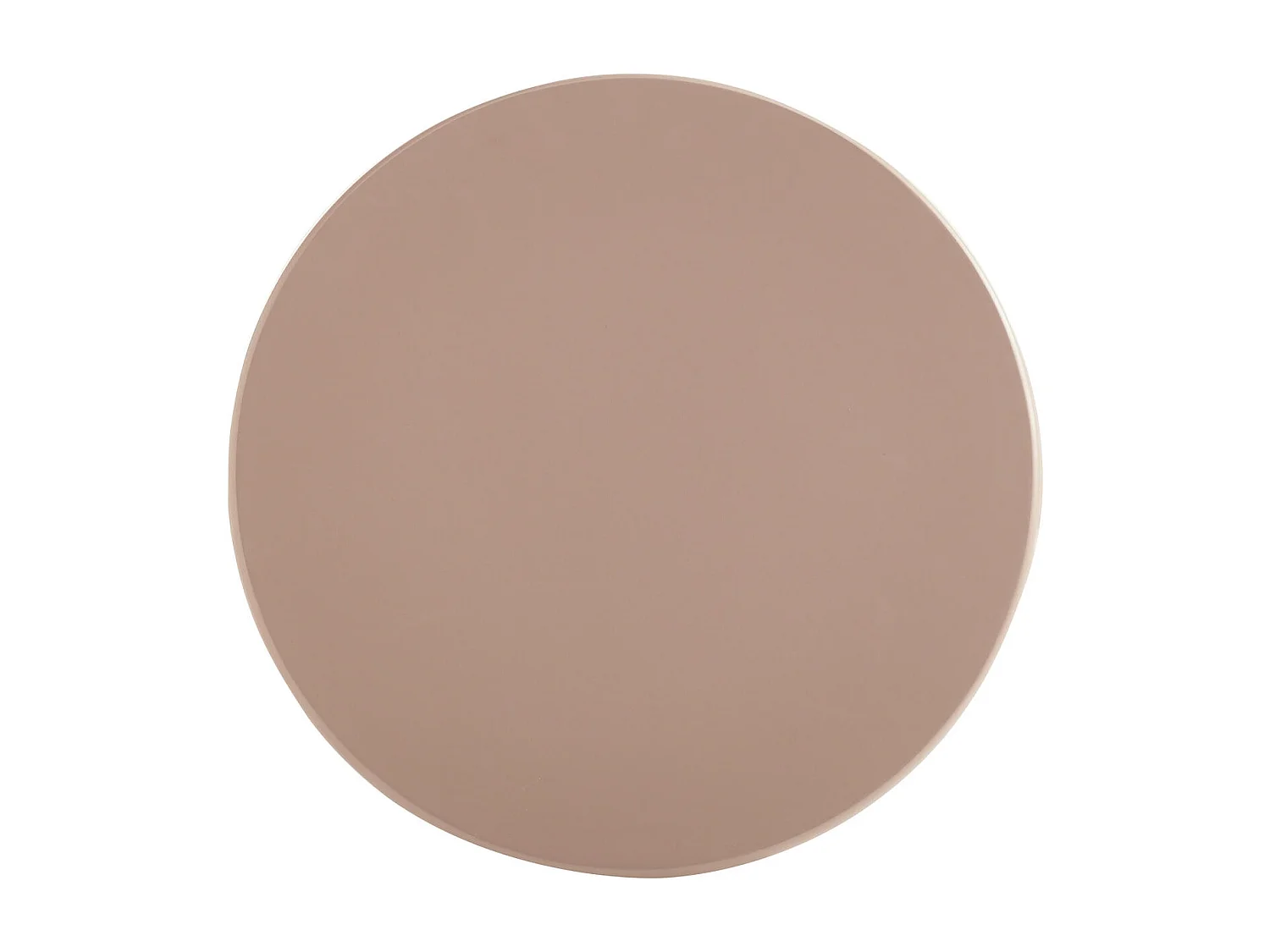 Couchtisch rund Aura - Lackiert & MDF - Mocha Mousse