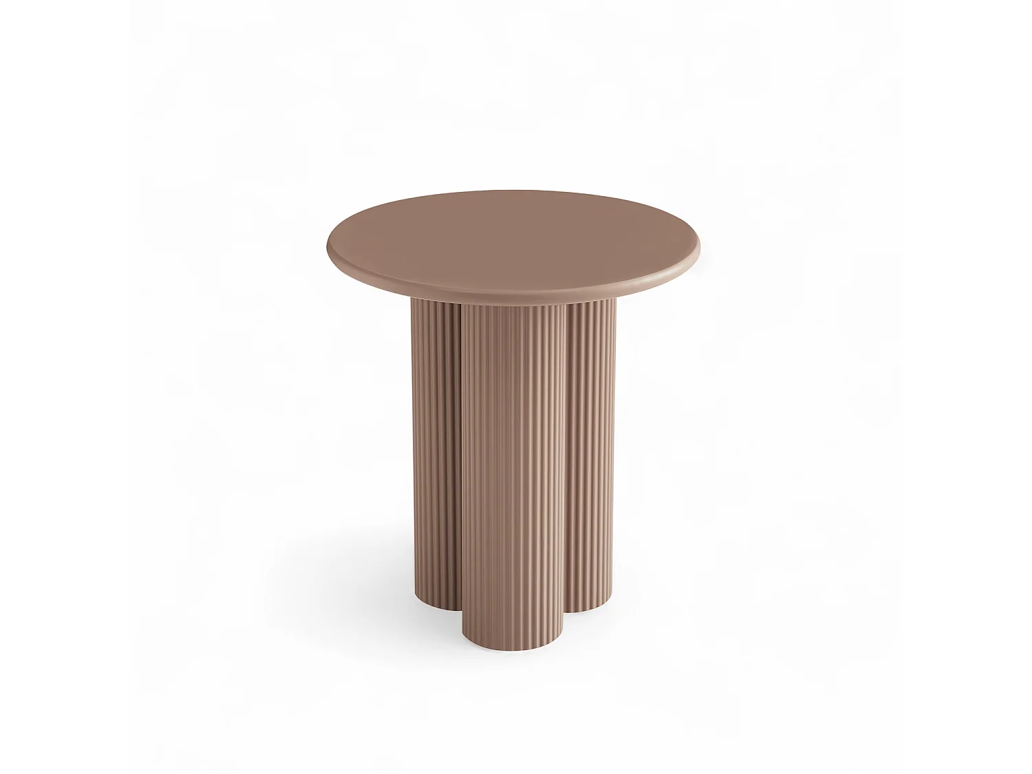 Runder Couchtich ø50 cm Mocha Mousse